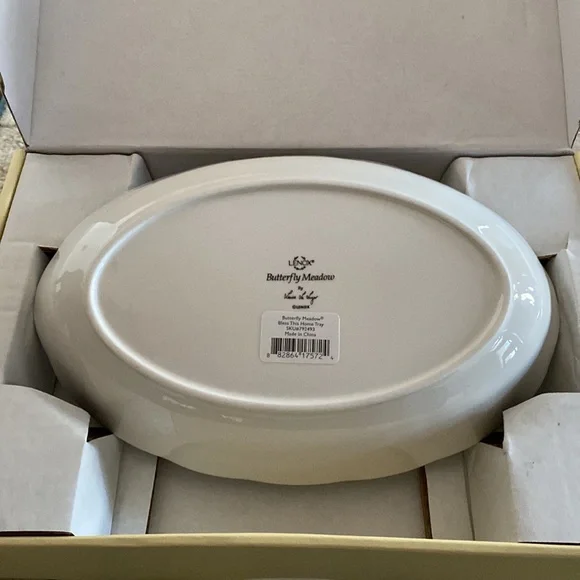 Lenox Butterfly Meadow Tray Original Packing & Box - Picture 5 of 8
